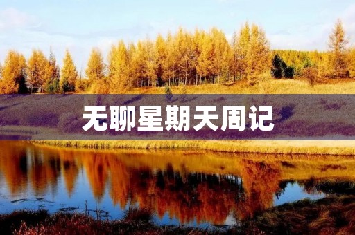 无聊星期天周记 无聊星期天周记