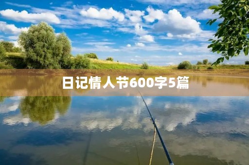 日记情人节600字5篇