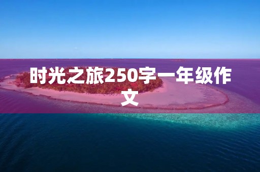 时光之旅250字一年级作文