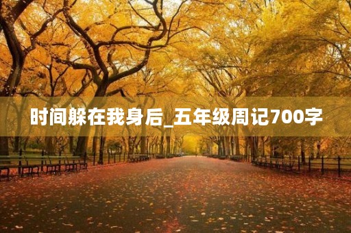 时间躲在我身后_五年级周记700字 时间躲在我身后_五年级周记700字