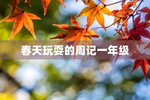 春天玩耍的周记一年级
