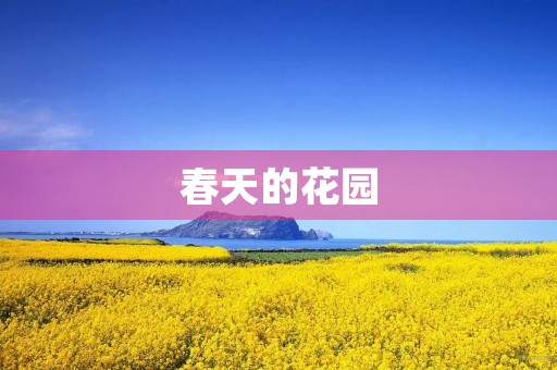 春天的花园