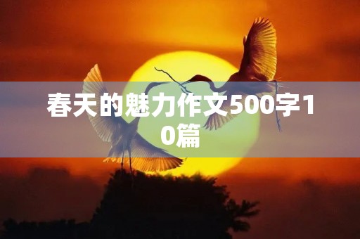 春天的魅力作文500字10篇
