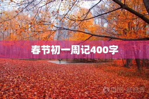 春节初一周记400字 春节初一周记400字