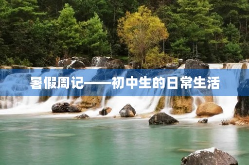 暑假周记——初中生的日常生活 暑假周记——初中生的日常生活