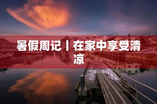 暑假周记丨在家中享受清凉 暑假周记丨在家中享受清凉