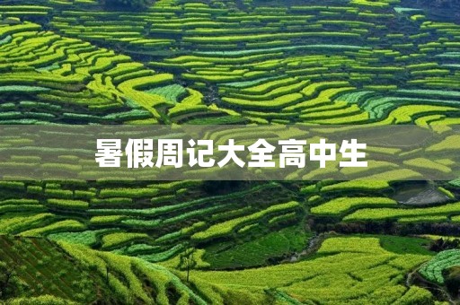 暑假周记大全高中生 暑假周记大全高中生