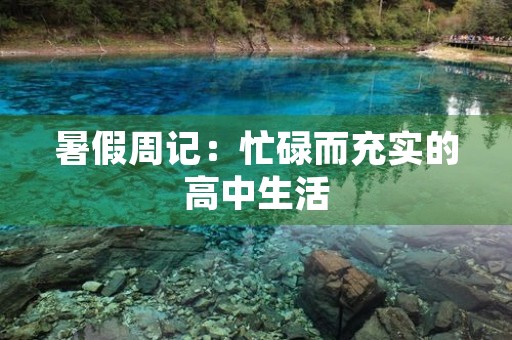 暑假周记:忙碌而充实的高中生活 暑假周记:忙碌而充实的高中生活