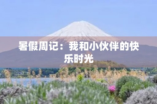暑假周记:我和小伙伴的快乐时光 暑假周记:我和小伙伴的快乐时光