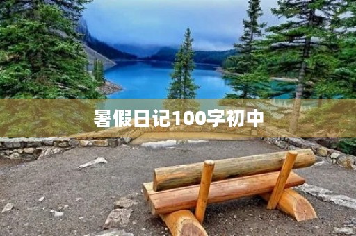 暑假日记100字初中 暑假日记100字初中