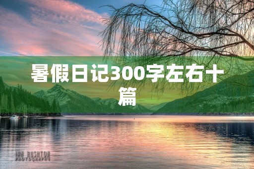 暑假日记300字左右十篇 暑假日记300字左右十篇