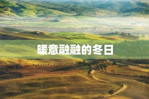 暖意融融的冬日 暖意融融的冬日