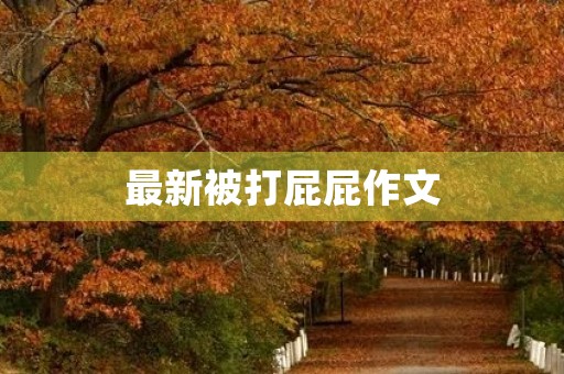 最新被打屁屁作文 最新被打屁屁作文