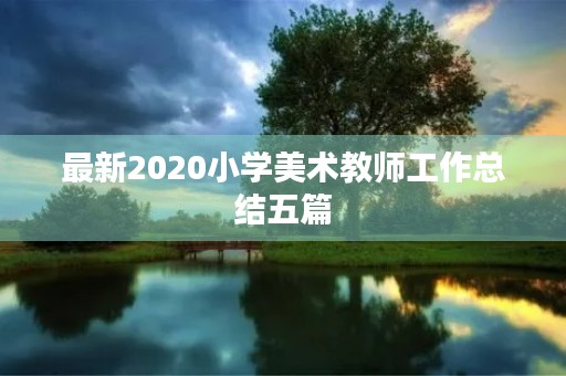最新2020小学美术教师工作总结五篇