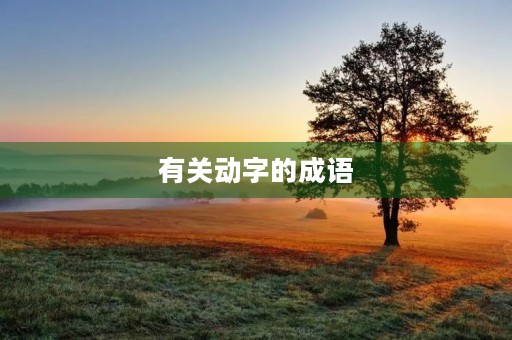 有关动字的成语
