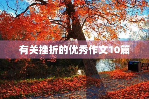 有关挫折的优秀作文10篇 有关挫折的优秀作文10篇
