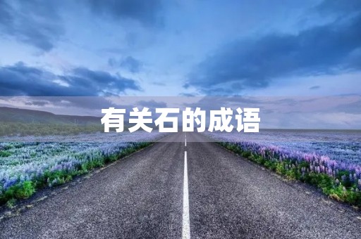 有关石的成语 有关石的成语