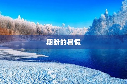 期盼的暑假