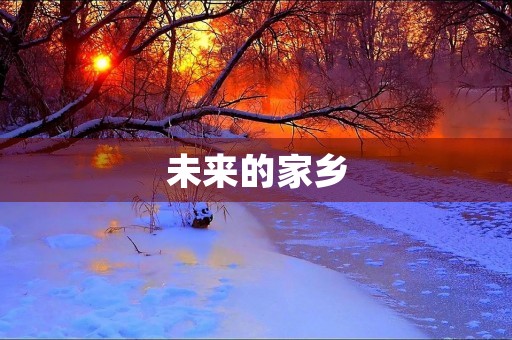 未来的家乡 未来的家乡