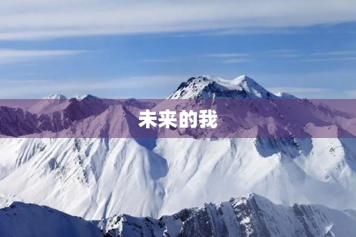 未来的我,我想成为怎样的人? 未来的我,我想成为怎样的人?