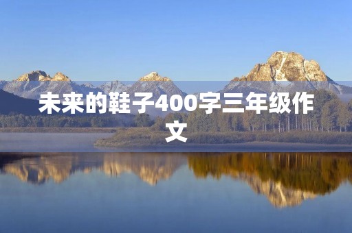 未来的鞋子400字三年级作文 未来的鞋子400字三年级作文
