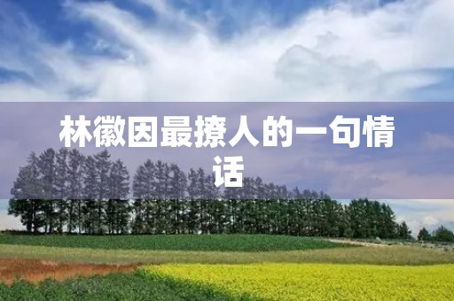 林徽因最撩人的一句情话,林徽因最撩人的一句情话你若安好 林徽因最撩人的一句情话,林徽因最撩人的一句情话你若安好