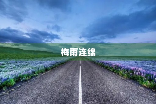 梅雨连绵,千里江山尽染红 梅雨连绵,千里江山尽染红