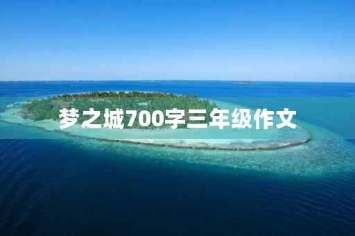 梦之城700字三年级作文