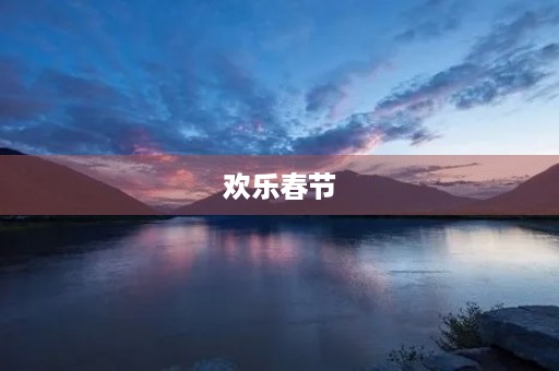 欢乐春节 欢乐春节