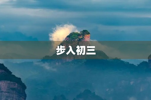 步入初三,我的学习计划 步入初三,我的学习计划