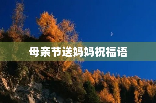 母亲节送妈妈祝福语(母亲节寄语)