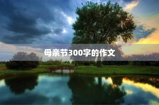 母亲节300字的作文