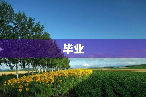 毕业,不是结束,而是新的起点 毕业,不是结束,而是新的起点