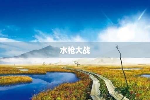 水枪大战 水枪大战