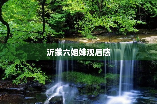 沂蒙六姐妹观后感