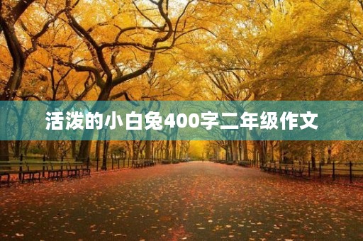 活泼的小白兔400字二年级作文 活泼的小白兔400字二年级作文