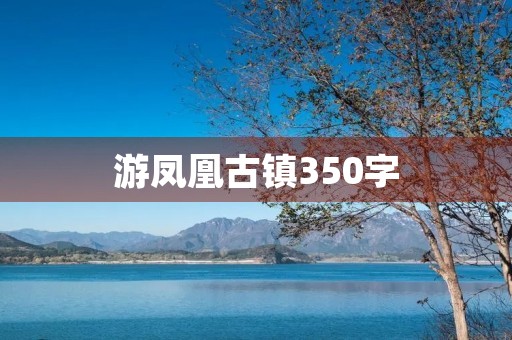 游凤凰古镇350字