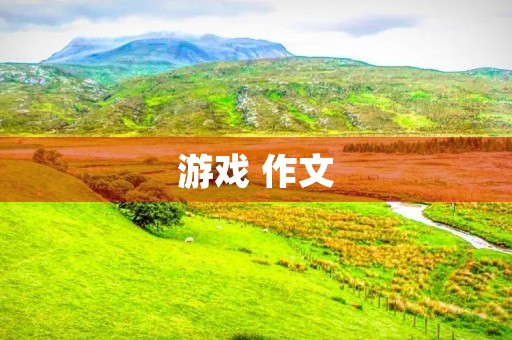 游戏 作文