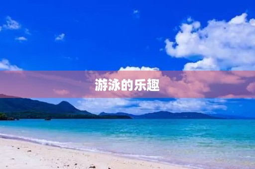 游泳的乐趣 游泳的乐趣