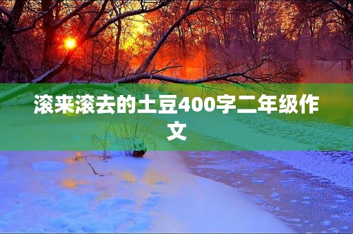 滚来滚去的土豆400字二年级作文
