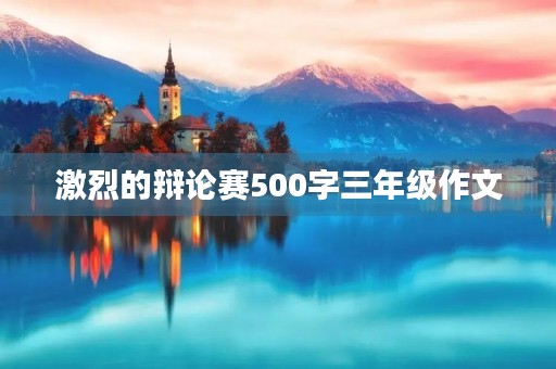 激烈的辩论赛500字三年级作文 激烈的辩论赛500字三年级作文