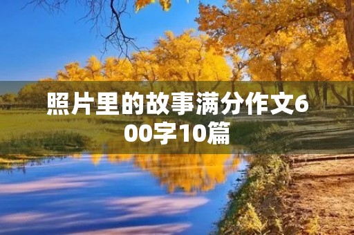 照片里的故事满分作文600字10篇 照片里的故事满分作文600字10篇