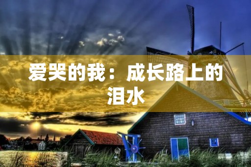 爱哭的我：成长路上的泪水