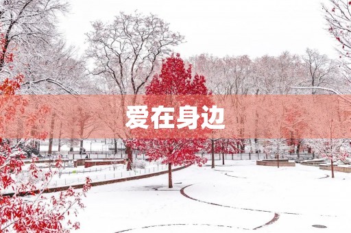 爱在身边,温暖生活 爱在身边,温暖生活