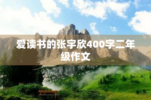 爱读书的张宇欣400字二年级作文