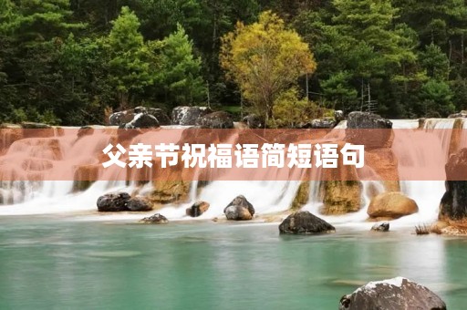 父亲节祝福语简短语句