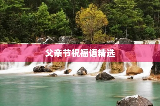父亲节祝福语精选