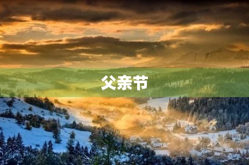 父亲节,为父亲做一顿饭 父亲节,为父亲做一顿饭