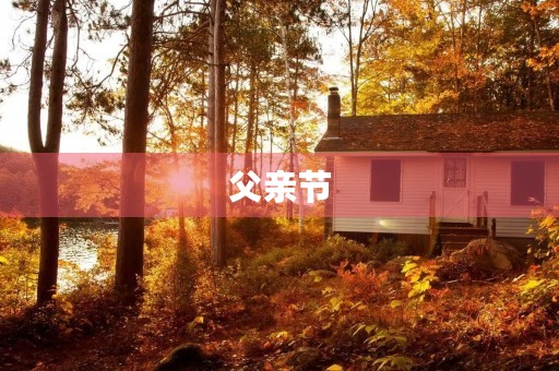 父亲节,我想对您说: 父亲节,我想对您说: