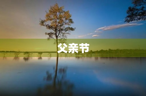 父亲节,我的感悟 父亲节,我的感悟